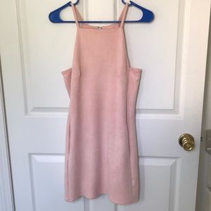 Jack by BB Dakota Pink Suede Dress